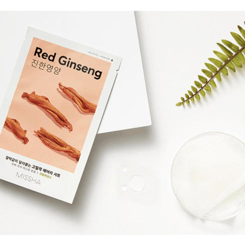 Airy Fit Sheet Mask Red Ginseng - WowSkin Romania