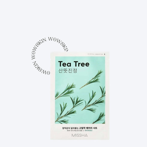 Airy Fit Sheet Mask Tea Tree - WowSkin Romania
