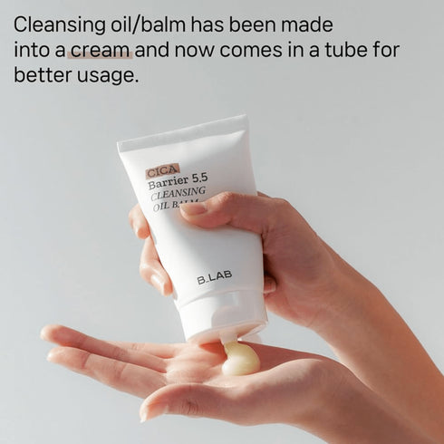 Textură B_Lab Cica Barrier 5.5 Gel Cleanser – gel spumant fără senzaţie de întindere