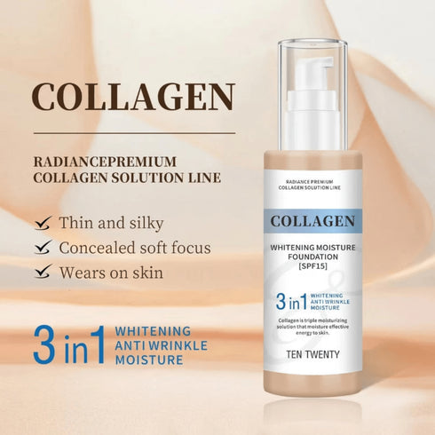 Collagen 3in1 Foundation 23 - WowSkin Romania