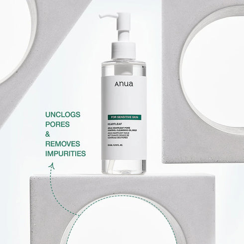 Descoperă Anua Cleansing Oil MILD, un produs coreean de top pentru ten mixt, gras sau sensibil. Textura lejeră îndepărtează impuritățile fără a lăsa senzație uleioasă.