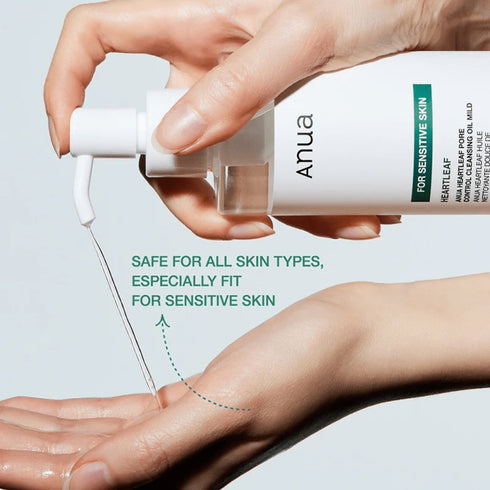 Uleiul demachiant Anua Heartleaf Pore Control dizolvă eficient sebumul și reduce aspectul porilor. Cu extract de Houttuynia Cordata, este perfect pentru curățare profundă și calmare.