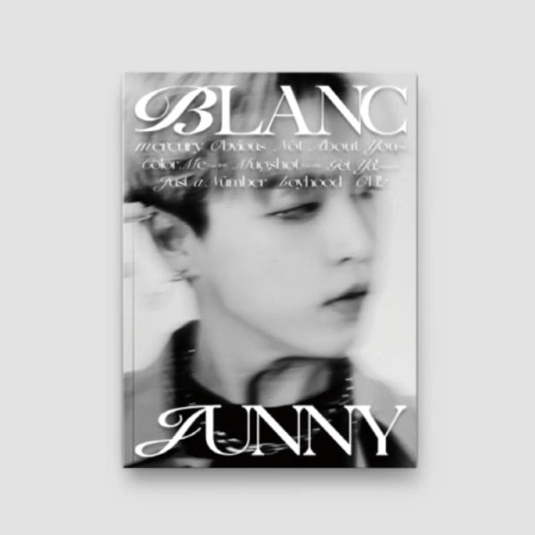 Junny Blanc 1st Album – album K-Pop original cu photobook, photocard si pachet de colectie