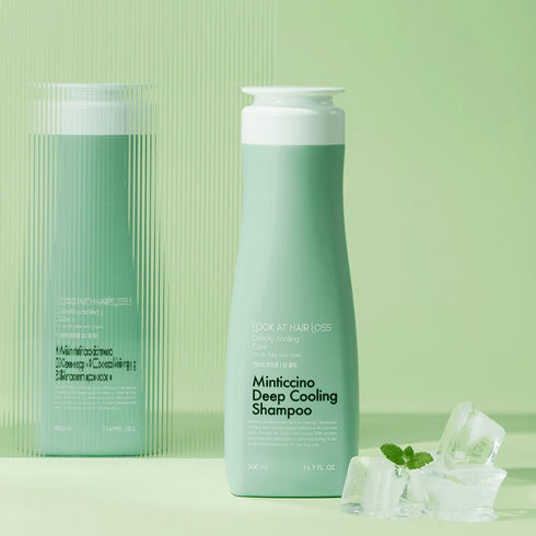 Look At Hair Loss Minticcino Deep Cooling Shampoo, 500 ml - WowSkin Romania