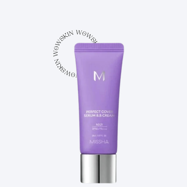 M Perfect Cover Serum BB Cream #21 Light Beige, 20 ml - WowSkin Romania