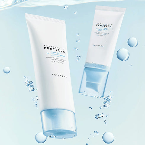 MAX Madagascar Centella Hyalu - Cica Water - Fit Sun Serum SPF 50+ PA++++, 100ml - WowSkin Romania