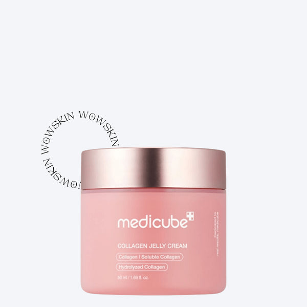 Redă fermitatea pielii cu Medicube Mini Collagen Jelly Cream, o cremă-gel ușoară cu colagen care hidratează intens și estompează liniile fine. wowskin.ro