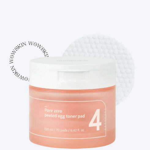 Pore Zero Peeled Egg Toner Pad - No 4 - WowSkin Romania