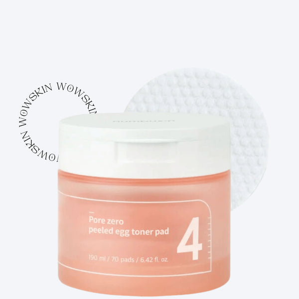 Pore Zero Peeled Egg Toner Pad - No 4 - WowSkin Romania