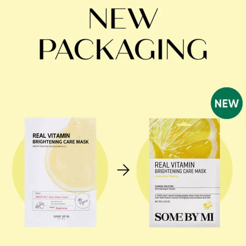 Real Vitamin Brightening Care Mask - WowSkin Romania