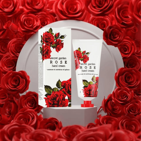 Secret Garden ROSE Hand Cream, 100 ml - WowSkin Romania