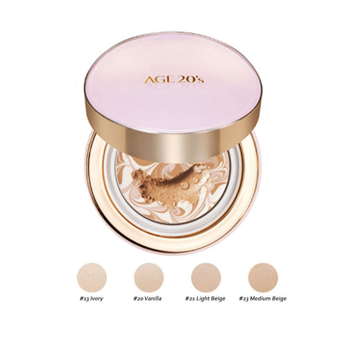 Fond de ten compact cu esență hidratantă pentru un ten fără imperfecțiuni
AGE 20’s Signature Essence Cover Pact Moisture 21 hidratează și uniformizează tenul, oferind un finish neted și luminos. WowSkin Romania