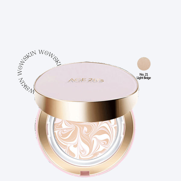 Fond de ten cushion hidratant nuanța Light Beige pentru ten luminos
AGE 20’s Moisture Pact 21 Light Beige oferă hidratare intensă și un finish natural, perfect pentru un machiaj coreean fresh și radiant.  WowSkin Romania