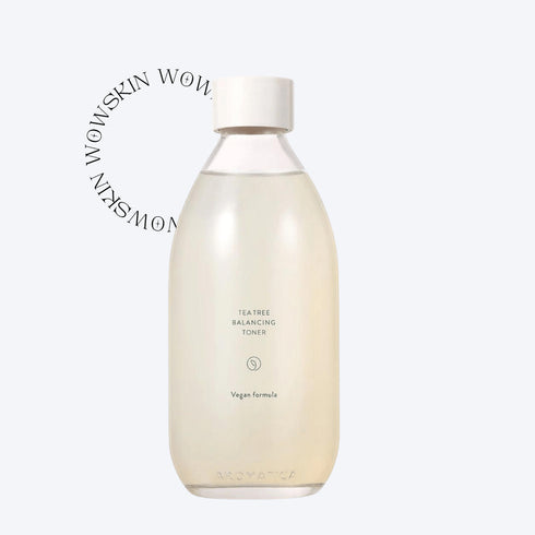 Aromatica Tea Tree Balancing Toner echilibrează pH-ul pielii și controlează excesul de sebum. Ideal pentru ten mixt, gras sau acneic.