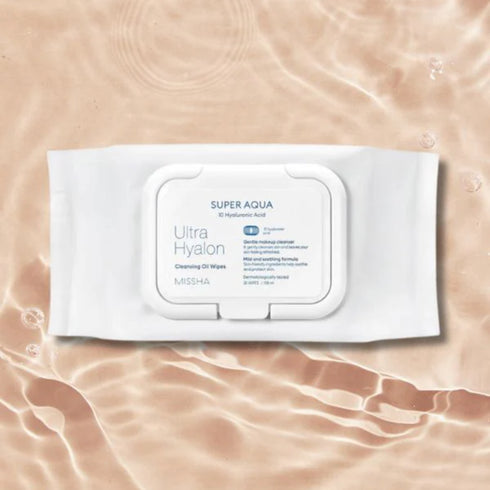 Super Aqua Ultra Hyalron Cleansing Oil Wipes