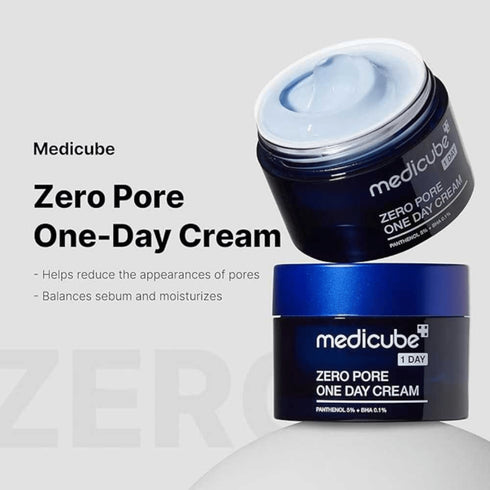 Cremă zilnică pentru pori curați și piele netedă – Medicube Zero Pore One Day Cream oferă hidratare fără sebum.
Conține ingrediente dovedite pentru minimizarea porilor și echilibrarea excesului de sebum. wowskin.ro