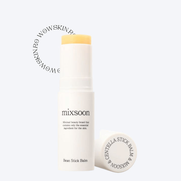 Mixsoon Bean Stick Balm Revitalizează-ți rutina de îngrijire a pielii cu mixsoon Bean Bean Stick Balm. Ideal pentru hidratarea din mers, acest Minimalist Beauty Essential este infuzat cu extract natural de fasole pentru o hrănire profundă. Perfect pentru toate tipurile de piele, este un Erou al hidratării" care asigură o "Aplicare fără efort pentru un ten neted și moale