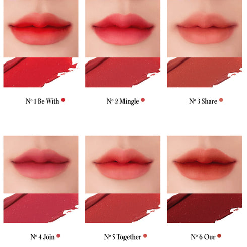 Hug Velvet Tint - 5 Together - WowSkin Romania