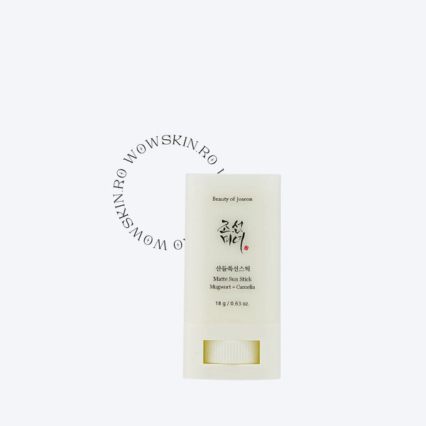 Beauty of Joseon Matte Sun Stick SPF50+ protejează eficient tenul împotriva razelor UVA/UVB.
Textura mată, nelipicioasă, este ideală pentru reaplicare pe parcursul zilei. wowskin.ro