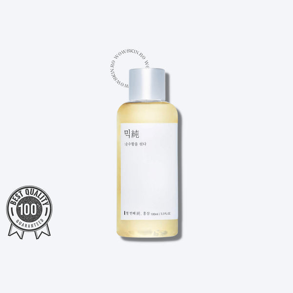 MixSoon Paxan Ginseng Root Essence Revitalizează-ți pielea cu Mixsoon Paxan Ginseng Root Essence, o esență luxoasă de 100ml infuzată cu rădăcină pură de ginseng. Acest produs inovator promite să trezească pielea obosită, stimulând circulația și promovând regenerarea celulară. Bogată în antioxidanți naturali, esența noastră este concepută pentru a proteja pielea împotriva stresului oxidativ și a îmbătrânirii premature, lăsând-o suplă, hidratată și strălucitoare.