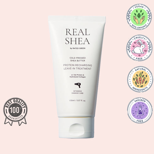 Rated Green Real Shea Protein Recharging Leave In Treatment