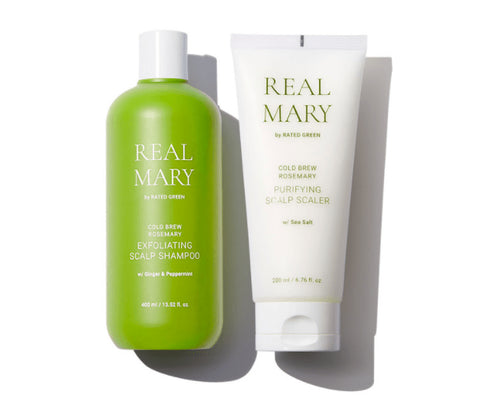 rated green Seturi Rated Green Set de sampon si exfoliant pentru scalp, Real Mary Kit