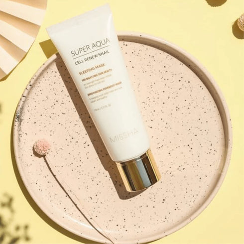 Super Aqua Cell Renew Snail Sleeping Mask - WowSkin Romania
