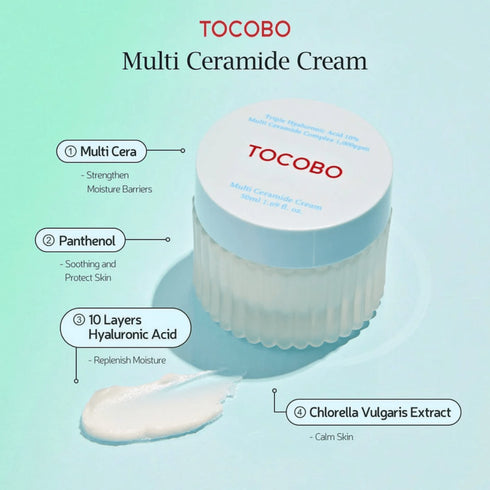 Tocobo Multi Ceramide Cream - WowSkin Romania