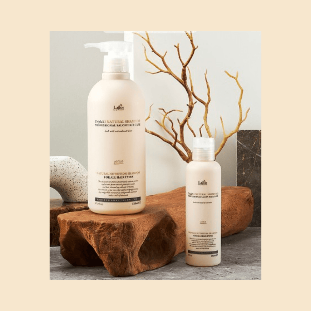 Sampon natural pentru scalp uscat cu keratina de la Lador – WowSkin Romania