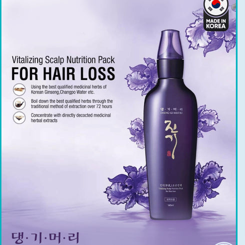 Vitalizing Scalp Nutrition Pack For Hair Loss Care - WowSkin Romania