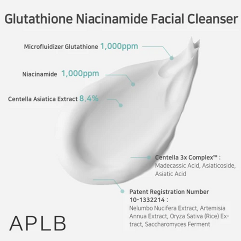 Glutathione Niacinamide Facial Cleanser 80ml