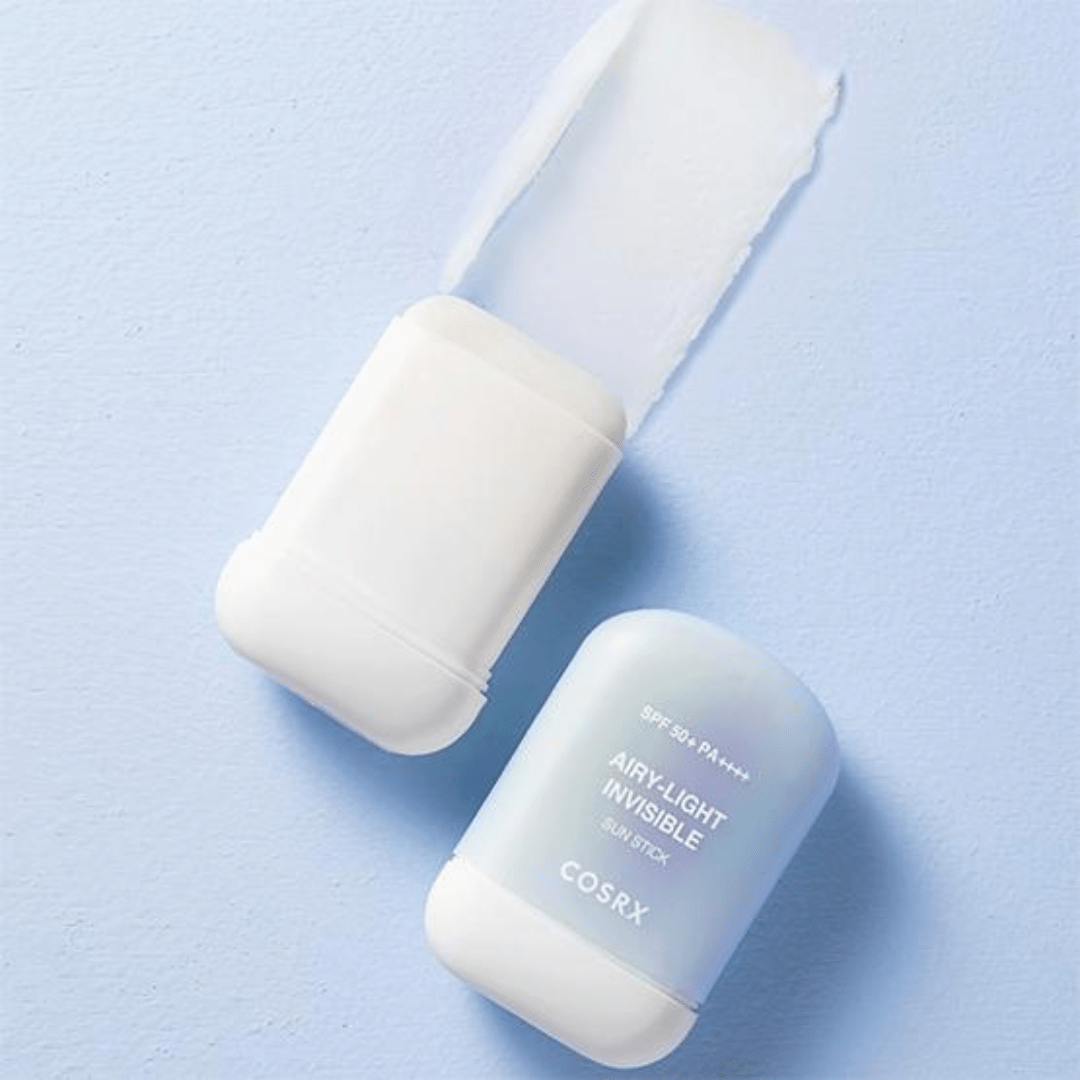Cosrx Invisible Sun Stick – protecție solară zilnică fără urme albe, ideală pentru reaplicare