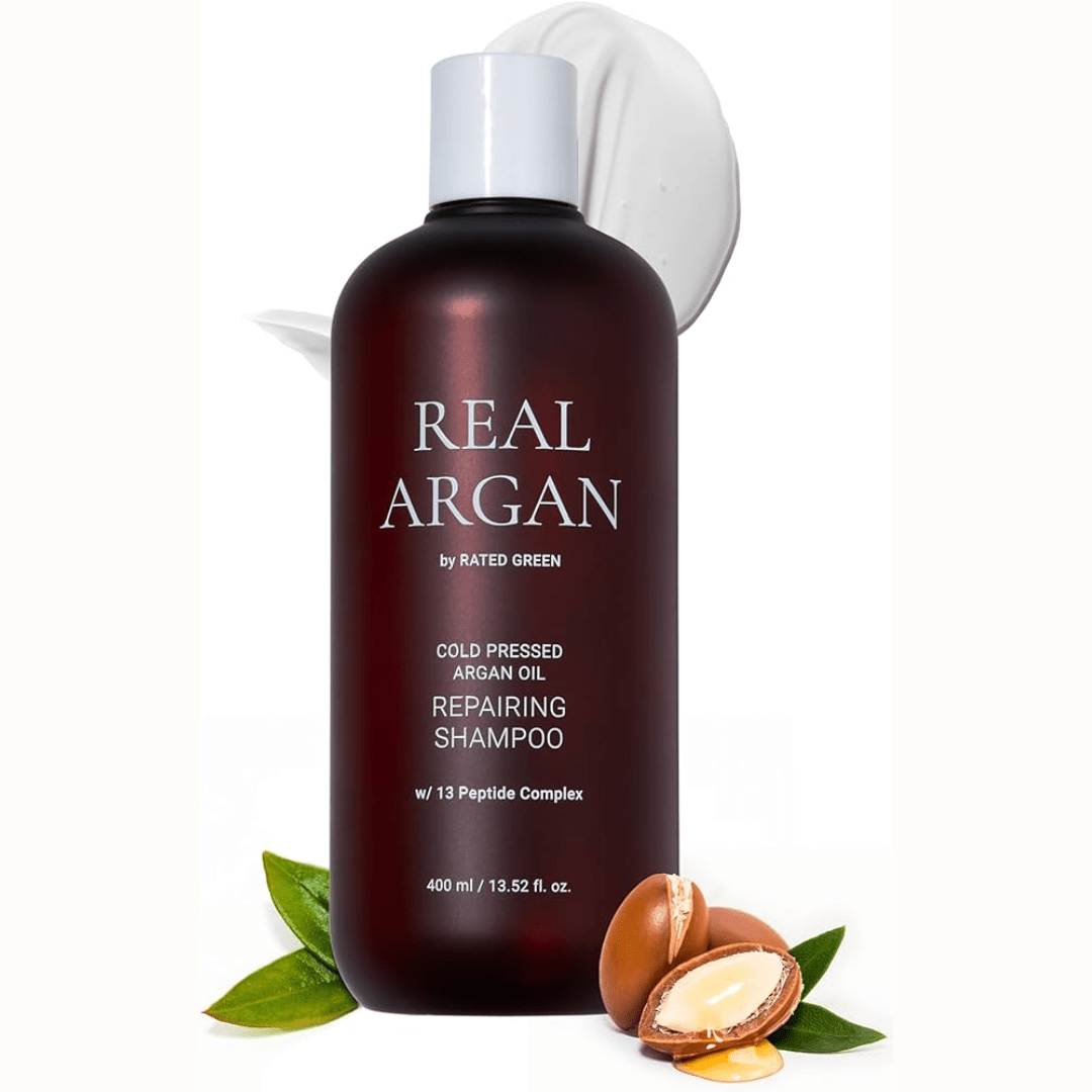 Rated Green Sampon Reperator cu Ulei de Argan, 400ml – WowSkin Romania