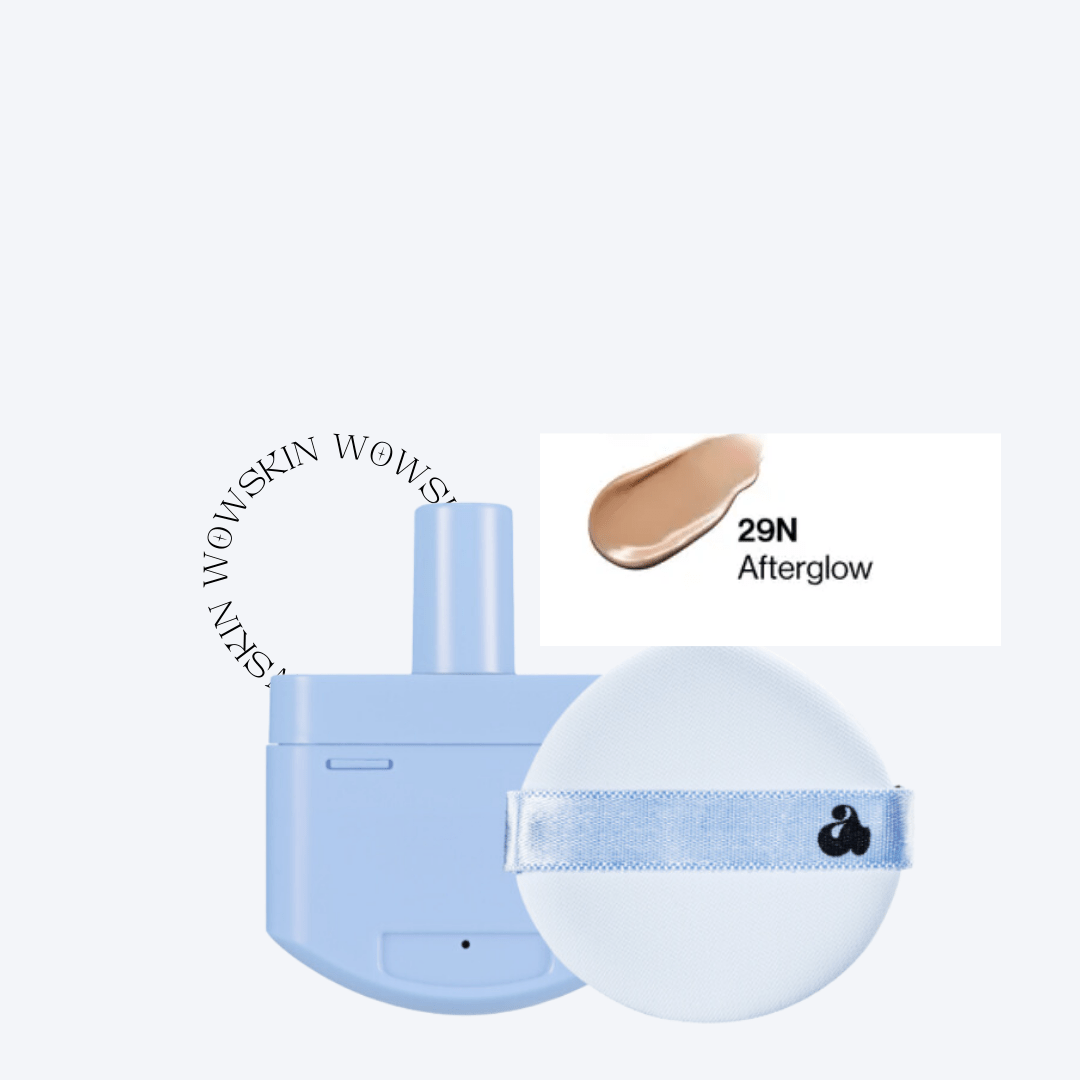 Babe Skin Baby Blue Cushion RE - FEEL + Puff - WowSkin Romania