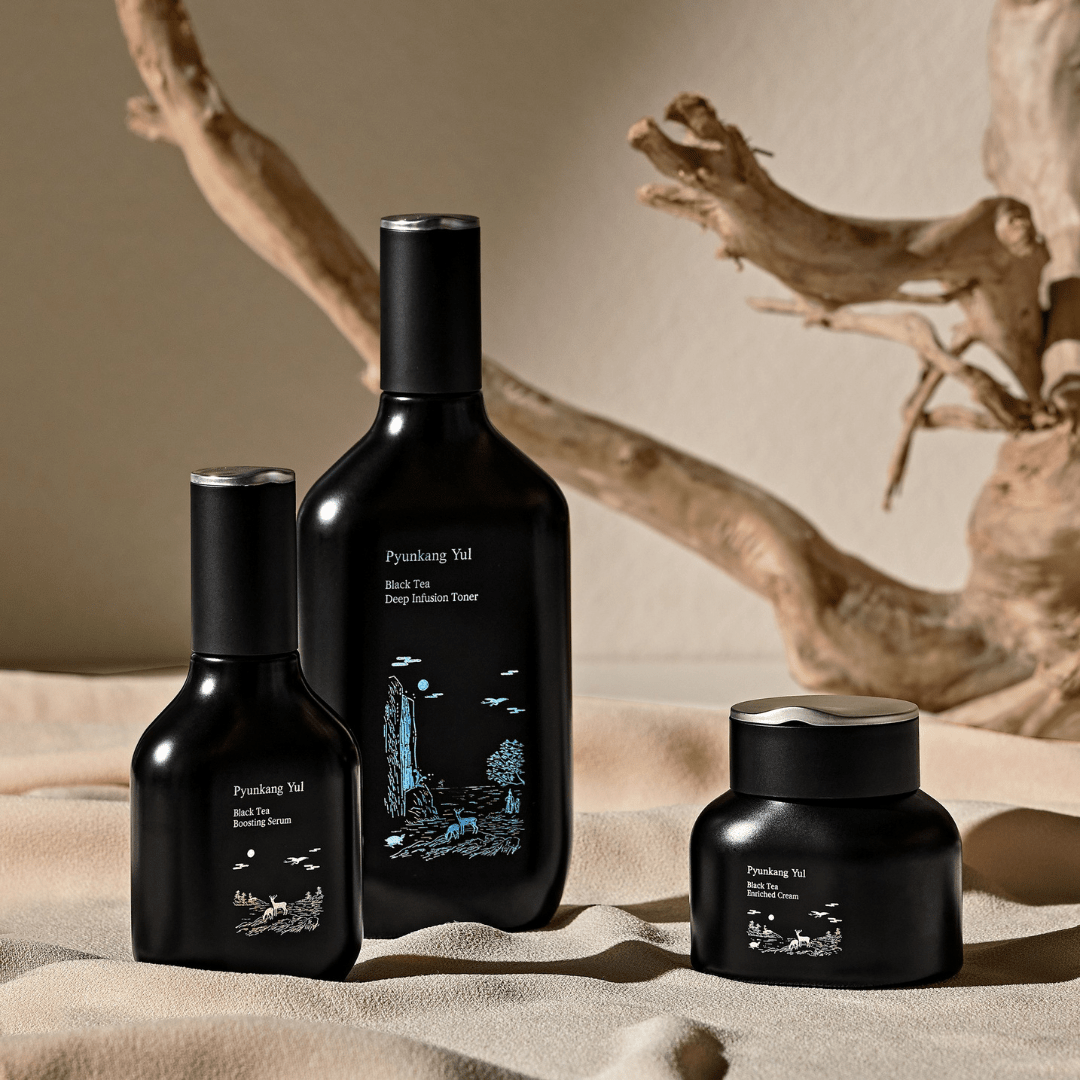 Black Tea Deep Infusion Toner, 130ml - WowSkin Romania