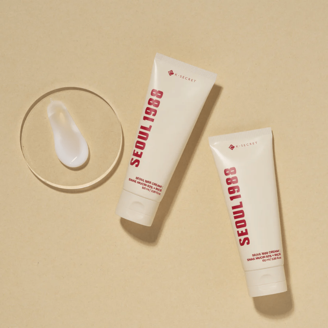 Cream : Snail Mucin 93% + Rice, 100 ml - WowSkin Romania