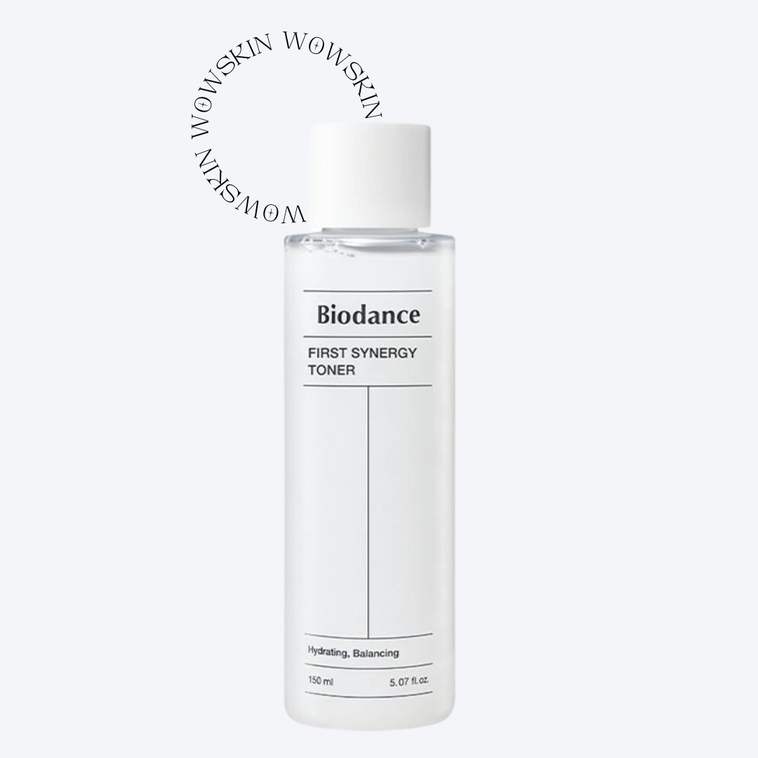 Biodance First Synergy Toner echilibrează pH-ul pielii și pregătește tenul pentru hidratare, fiind ideal pentru orice rutină coreeană de skincare. Textură lejeră, absorbție rapidă. wowskin.ro