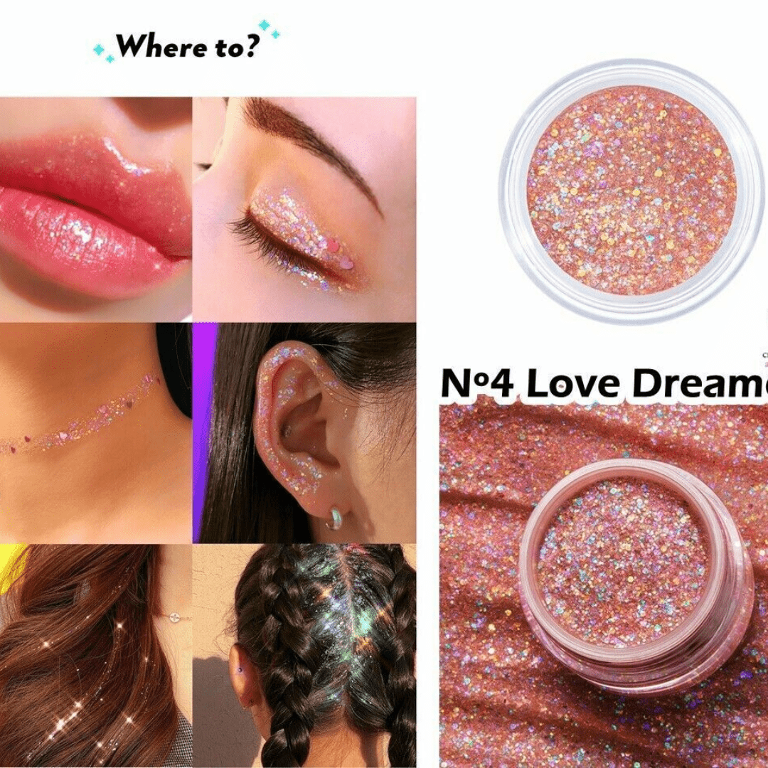 Get Loose Glitter Gel - 4 Love Dreamer - WowSkin Romania