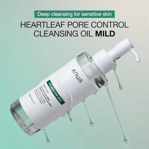 Olio detergente per il controllo dei pori Heartleaf DELICATO, 200 ml