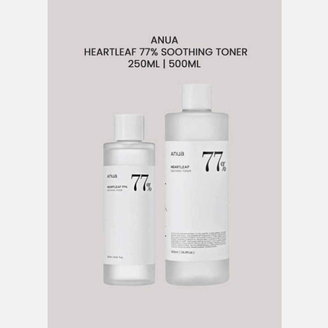 Descoperă unul dintre cele mai iubite tonere coreene pentru piele sensibilă – Anua Heartleaf 77%. Reduce inflamațiile, curăță porii și menține echilibrul pielii.