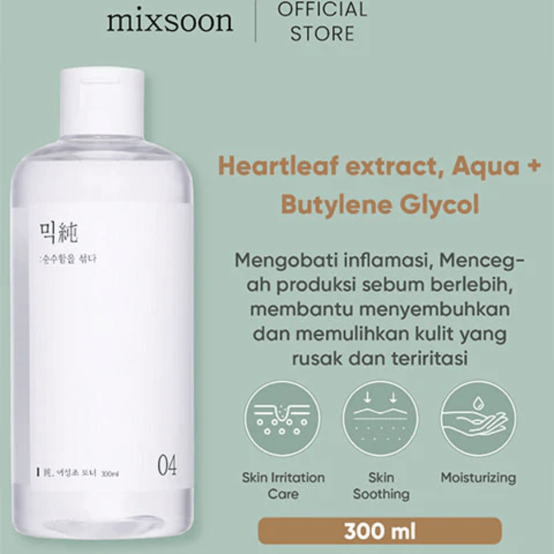 Heartleaf Toner, 300 ml - WowSkin Romania