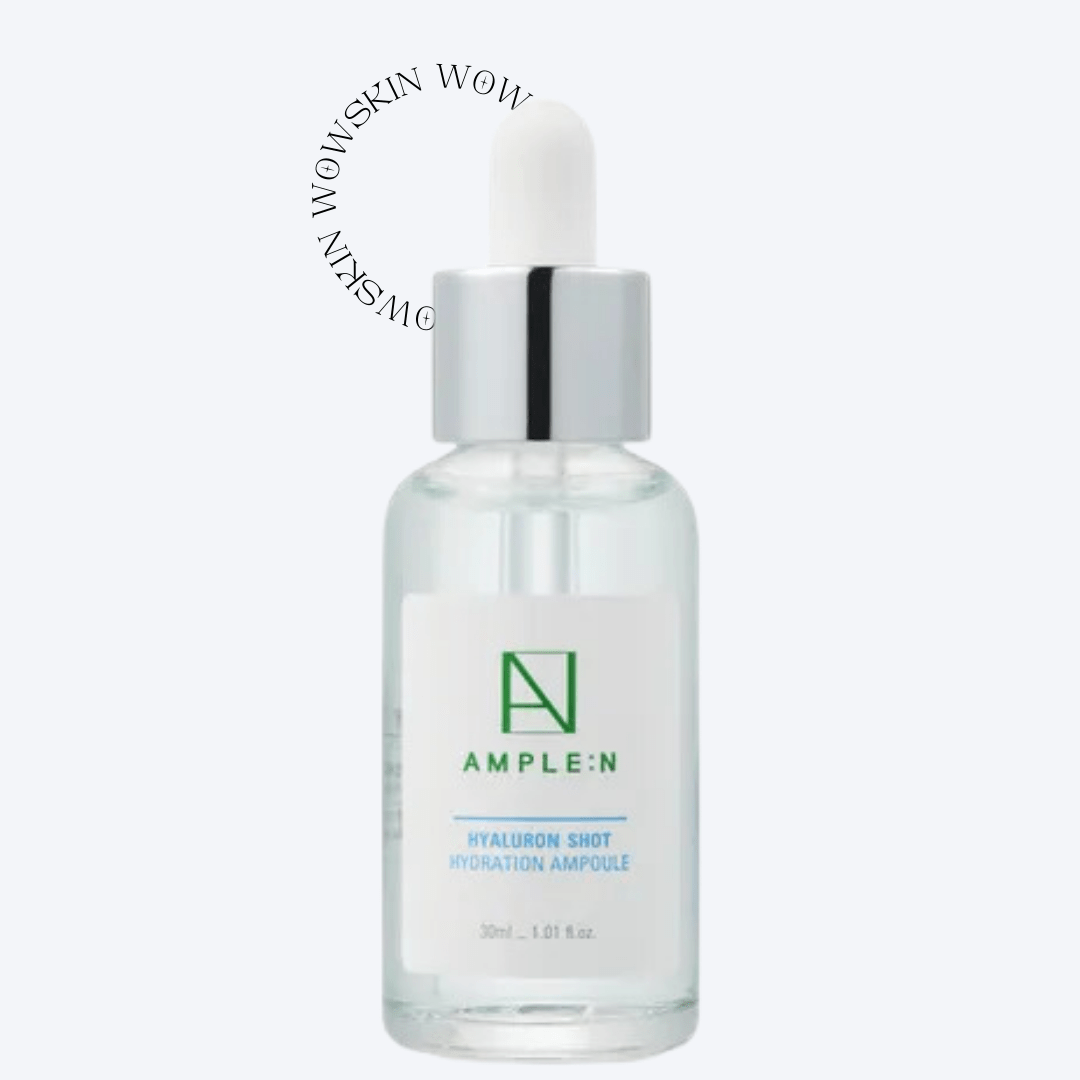 Ample:N Hyaluron Shot Hydration Ampoule 30ml oferă hidratare intensă cu acid hialuronic pur. Ser coreean ideal pentru ten uscat, deshidratat și tern.