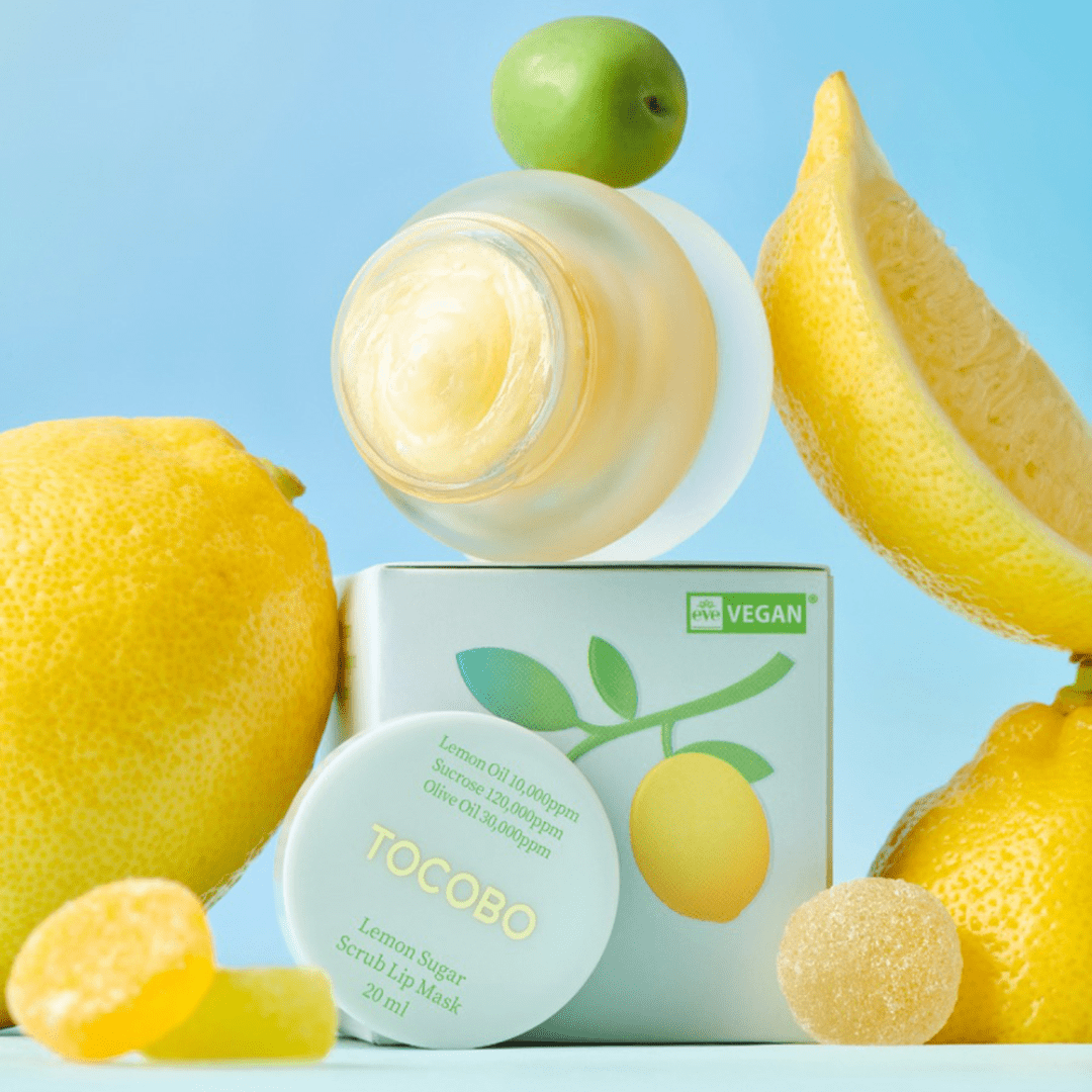 Lemon Sugar Scrub Lip Mask, 20 ml - WowSkin Romania