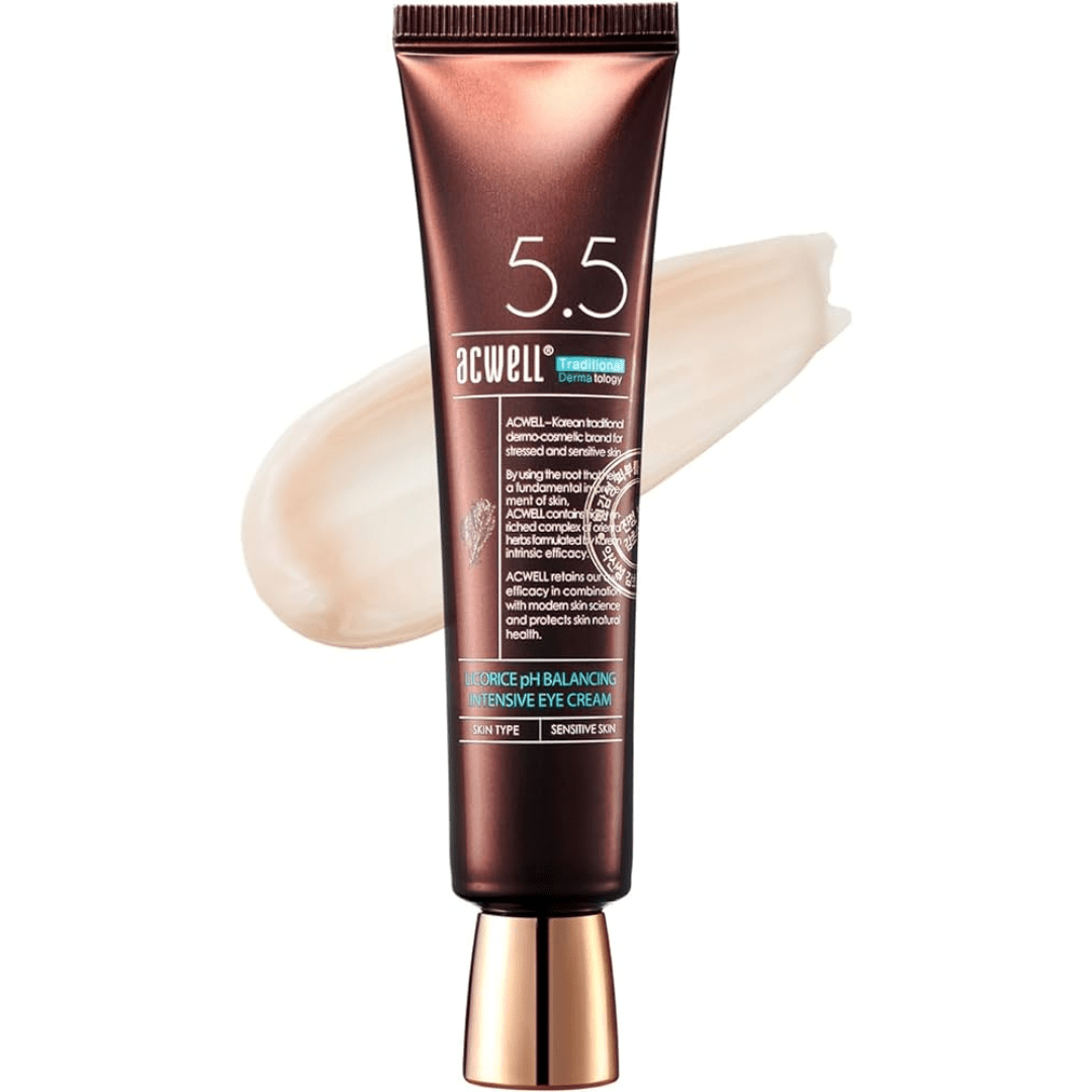 Cu extracte de lemn dulce și peptide, Acwell Eye Cream redă luminozitatea și fermitatea conturului ochilor. Perfectă pentru piele sensibilă și ternă.