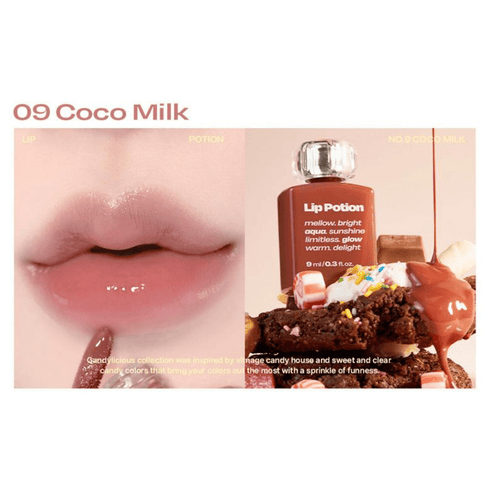Lip Potion Aqua Glow #09 Coco Milk