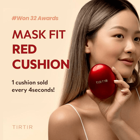 Mask Fit Red Cushion 17C Porcelain