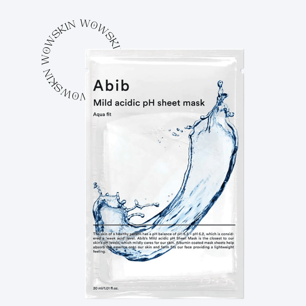 Mild Acidic pH Sheet Mask_Aqua Fit