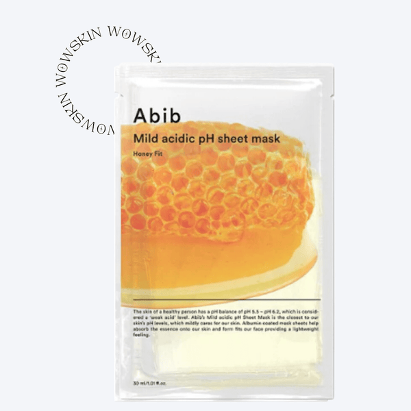 Mild Acidic pH Sheet Mask_Honey Fit