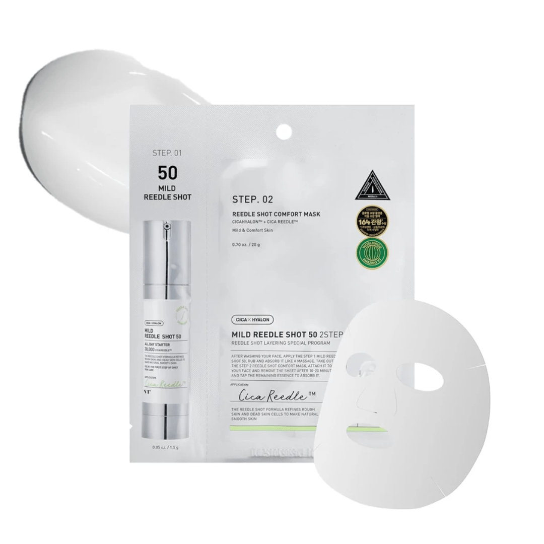 Mild Reedle 50 2 - Step Mask, 1 bucata - WowSkin Romania