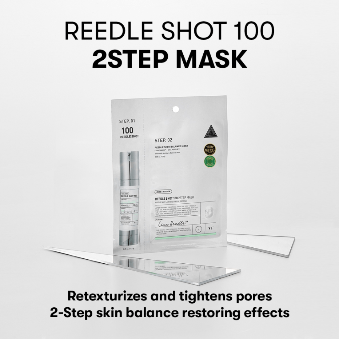 Mild Reedle Shot 100 2 - Step Mask,1 bucata - WowSkin Romania